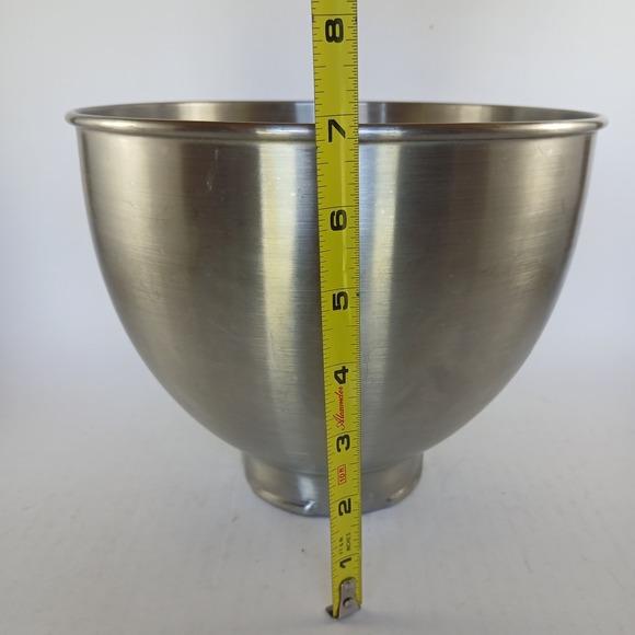 Kitchen Aid Original Mixing Bowl K45 Lock-Bottom 4.5 QT. Made in USA - Picture 4 of 7